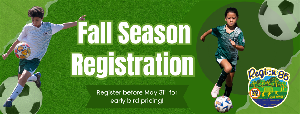 Fall Soccer Registration